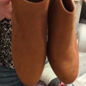 American Eagle Brown Booties Size 9.5 Wide